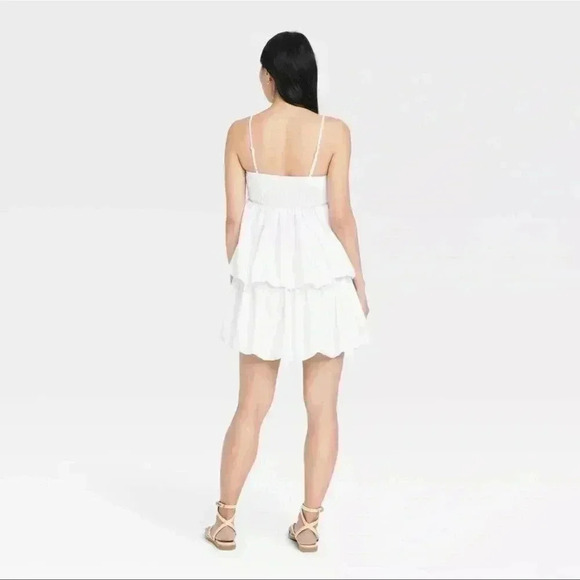 A New Day Women's Mini Tiered Bubble Dress Various Sizes - Picture 15 of 15